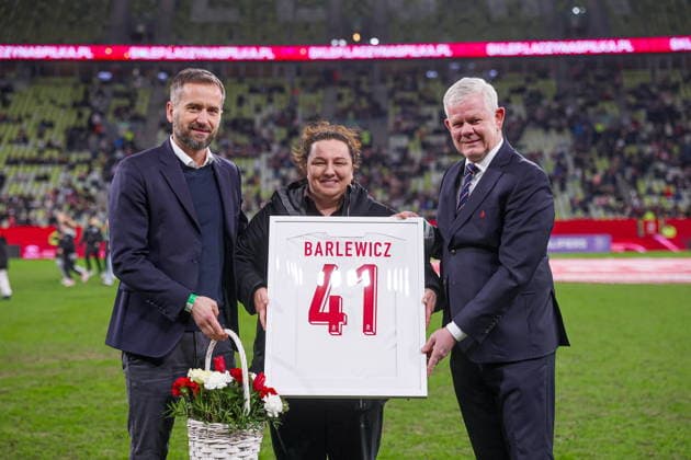 03.03.2026 GDANSK, POLSAT PLUS ARENA PILKA NOZNA KOBIET ( WOMEN S FOOTBALL ) ELIMINACJE MISTRZOSTWA SWIATA KOBIET BRAZYLIA FIFA World Cup, WM, Weltmeisterschaft, Fussball 2027 ( FIFA WOMEN S WORLD CUP QUALIFICATION 2027 ) MECZ POLSKA - HOLANDIA ( GAME POLAND - NETHERLANDS ) NZ MARCIN DORNA, KATARZYNA BARLEWICZ, ADAM KAZMIERCZAK FOTO LUKASZ GROCHALA CYFRASPORT NEWSPIX.PL --- newspix.pl POLAND OUT! 