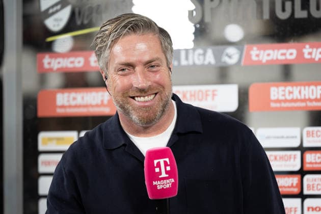 Germany Soccer 3 Liga 2025 2026, Matchday 27 SC Verl vs SSV Jahn Regensburg Sportclub Arena Verl Michael Wimmer SSV Jahn Regensburg, Head Coach Copyright: xAylinxKreutzsteinx