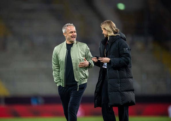 Football, women, 2025 2026 season, World Cup qualifiers in Dresden League A, Group 4 , Germany Slovenia, f l Coach Christian Wück Germany , 03 03 2026, Copyright: xSebastianxRäppold MatthiasxKochx