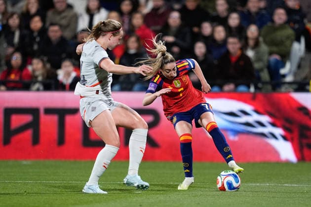 Football, Women, World Cup Qualifier, Spain - Iceland