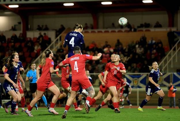 Jenna Clark of Scotland scores their side s second goal of the game Luxembourg Women v Scotland Women, 2027 FIFA Women s World Cup Qualifiers, Group D, Football, Stade mile Mayrisch, Luxembourg - 03 Mar 2026 Stade mile Mayrisch Luxembourg EDITORIAL USE ONLY No use with unauthorised audio, video, data, fixture lists, club league logos or live services. Online in-match use limited to 120 images, no video emulation. No use in betting, games or single club league player publications. Copyright: xGeorgexTewkesbury Shutterstockx 16719926ae