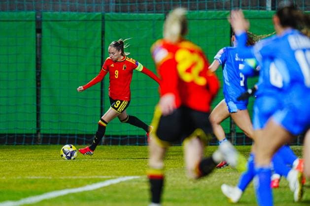 Football, Women, World Cup Qualifier, Israel - Belgium