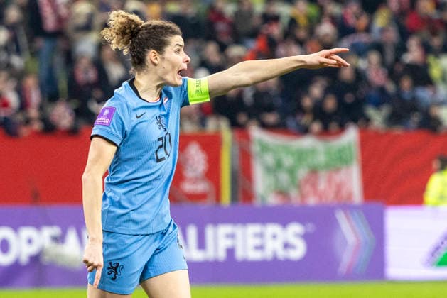 Poland v Netherlands - 2027 FIFA Women s World Cup Qualifier Dominique Janssen during the 2027 FIFA Women s World Cup Qualifier match between Poland and Netherlands at Polsat Plus Arena on March 03, 2026 in Gdansk, Poland. Gdansk Poland  Copyright: xAndrzejxIwanczukx originalFilename:iwanczuk-polandvn260303_npssb.jpg