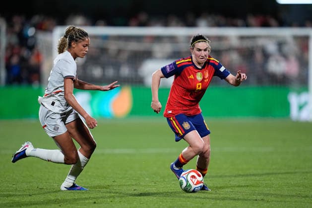 March 3, 2026, Castellon, Castellon, Spain: Mariona Caldentey of Spain in action during the European WomenÃ¢â‚¬â ¢s qualifiers for the FIFA WomenÃ¢â‚¬â ¢s World Cup 2027, League Phase MD1, football match played between Spain and Iceland at Estadio SkyFi Castalia on March 03, 2026, in Castellon, Spain. Castellon Spain - ZUMAa181 20260303_zaa_a181_089 Copyright: xDennisxAgyemanx