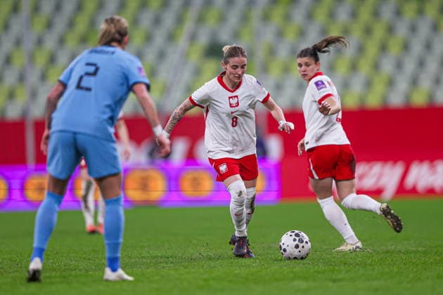 03.03.2026 GDANSK, POLSAT PLUS ARENA PILKA NOZNA KOBIET ( WOMEN S FOOTBALL ) ELIMINACJE MISTRZOSTWA SWIATA KOBIET BRAZYLIA FIFA World Cup, WM, Weltmeisterschaft, Fussball 2027 ( FIFA WOMEN S WORLD CUP QUALIFICATION 2027 ) MECZ POLSKA - HOLANDIA ( GAME POLAND - NETHERLANDS ) NZ PAULINA TOMASIAK FOTO LUKASZ GROCHALA CYFRASPORT NEWSPIX.PL --- newspix.pl POLAND OUT! 
