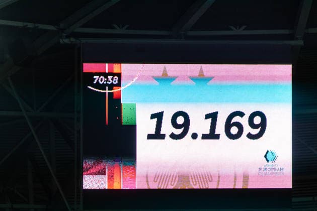 GER, UEFA Qualifying for the FIFA Womens World Cup 2027, Germany Slovenia 03 03 2026, Rudolf Harbig Stadium, Dresden, GER, UEFA Qualifying for the FIFA Womens World Cup 2027, Germany Slovenia Match attendance Â nordphotoxGmbHxx xAlexanderxTrienitz nph00051
