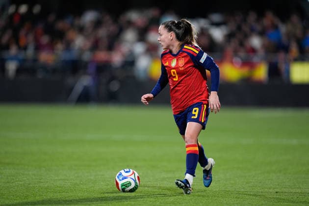 March 3, 2026, Castellon, Castellon, Spain: Claudia Pina of Spain in action during the European WomenÃ¢â‚¬â ¢s qualifiers for the FIFA WomenÃ¢â‚¬â ¢s World Cup 2027, League Phase MD1, football match played between Spain and Iceland at Estadio SkyFi Castalia on March 03, 2026, in Castellon, Spain. Castellon Spain - ZUMAa181 20260303_zaa_a181_169 Copyright: xDennisxAgyemanx