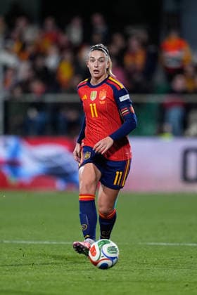 March 3, 2026, Castellon, Castellon, Spain: Alexia Putellas of Spain controls the ball during the European WomenÃ¢â‚¬â ¢s qualifiers for the FIFA WomenÃ¢â‚¬â ¢s World Cup 2027, League Phase MD1, football match played between Spain and Iceland at Estadio SkyFi Castalia on March 03, 2026, in Castellon, Spain. Castellon Spain - ZUMAa181 20260303_zaa_a181_171 Copyright: xDennisxAgyemanx