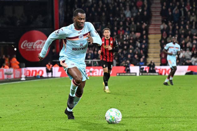 Bournemouth v Brentford Premier League Dango Ouattara of Brentford during the Premier League match at the Vitality Stadium, Bournemouth 03 03 2026 UK Newspapers OUT Copyright: xJeremyxLandeyx FIL-23072-0032