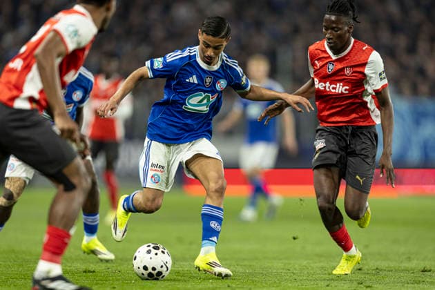 Football, Coupe de France, Racing Strasbourg - Stade Reims