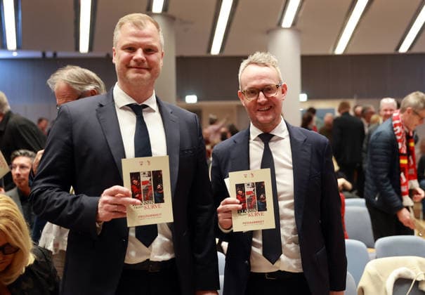 03 03 26 VfB Stuttgart Concert Classic meets Curve Germany, Stuttgart, 03 03 2026, Football, Bundesliga, VfB Stuttgart, Concert Classic meets Curve in the Liederhalle Stuttgart f l Fabian Wohlgemuth Chief Sports Officer , Alexander Wehrle Chief Executive Officer