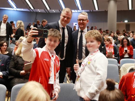 03 03 26 VfB Stuttgart Concert Classic meets Curve Germany, Stuttgart, 03 03 2026, Football, Bundesliga, VfB Stuttgart, Concert Classic meets Curve in the Liederhalle Stuttgart f l Fabian Wohlgemuth Chief Sports Officer , Alexander Wehrle Chief Executive Officer