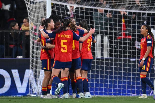 Spain v Iceland, March 3, 2026, Castellon, Spain Edna Imade of Spain celebrates after scoring his side third goal during the European Women Qualifiers for the FIFA Womens World Cup 2027, League Phase MD1, football match played between Spain and Iceland at Estadio Castalia on March 03, 2026, in Castellon, Spain. Alex Nicodim Imago Images Copyright: xAlexxNicodimx