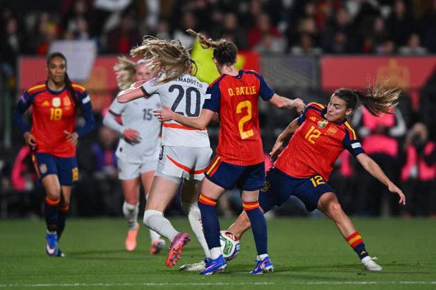 Spain v Iceland, March 3, 2026, Castellon, Spain Patri Guijarro of Spain plays during the European Women Qualifiers for the FIFA Womens World Cup 2027, League Phase MD1, football match played between Spain and Iceland at Estadio Castalia on March 03, 2026, in Castellon, Spain. Alex Nicodim Imago Images Copyright: xAlexxNicodimx