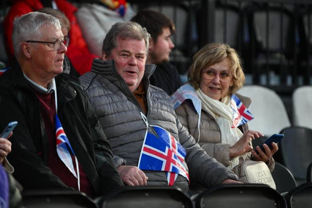 Spain v Iceland, March 3, 2026, Castellon, Spain Iceland fans react before the Women™s European Qualifiers for the FIFA Women™s World Cup 2027, League Phase MD1, football match played between Spain and Iceland at Estadio Castalia on March 03, 2026, in Castellon, Spain. Alex Nicodim Imago Images Copyright: xAlexxNicodimx