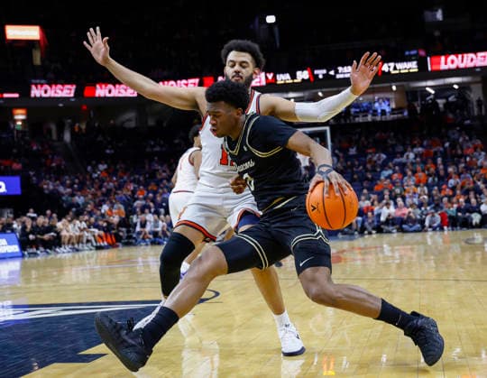 Basketball, NCAA, Virginia - Wake Forest