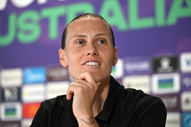 Football, Women, National team Australia, Press conference