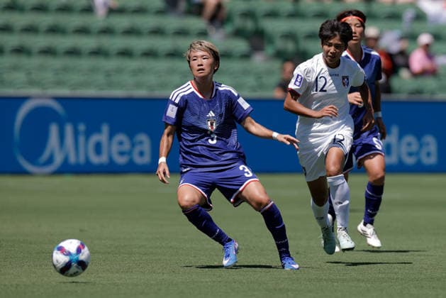 SOCCER ASIAN CUP JAPAN TAIWAN, Moeka Minami of Japan in action during the AFC Women™s Asian Cup Group C match between Japan and Taiwan at HBF Park in Perth, Wednesday, March 4, 2026. ( NO ARCHIVING, EDITORIAL USE ONLY PERTH WESTERN AUSTRALIA AUSTRALIA  Copyright: xRICHARDxWAINWRIGHTx 20260304189774376831
