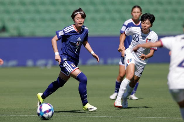 SOCCER ASIAN CUP JAPAN TAIWAN, Hinata Miyazawa of Japan in action during the AFC Women™s Asian Cup Group C match between Japan and Taiwan at HBF Park in Perth, Wednesday, March 4, 2026. ( NO ARCHIVING, EDITORIAL USE ONLY PERTH WESTERN AUSTRALIA AUSTRALIA  Copyright: xRICHARDxWAINWRIGHTx 20260304186023177497
