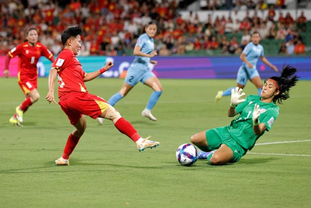 Football, Women, Asia Cup, Vietnam - India