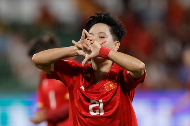 SOCCER ASIAN CUP VIETNAM INDIA, Ngan Thi Van Su of Vietnam reacts after scoring a goal during the AFC Women™s Asian Cup Group C match between Vietnam and India at HBF Park in Perth, Wednesday, March 4, 2026. ( NO ARCHIVING, EDITORIAL USE ONLY PERTH WESTERN AUSTRALIA AUSTRALIA  Copyright: xRICHARDxWAINWRIGHTx 20260304182879618724