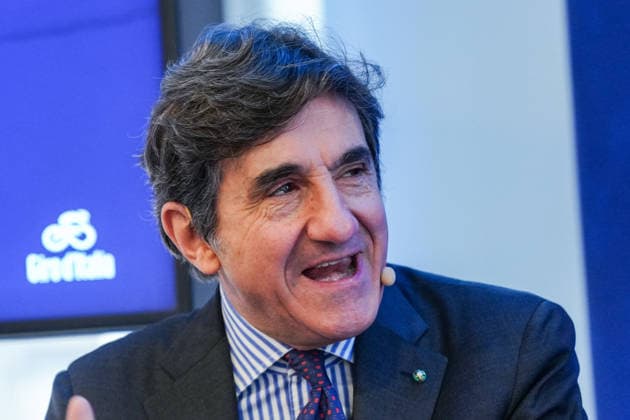 Urbano Cairo a Ieri Oggi e Domani, evento di rinnovo partnership tra RCS e Mediolanum per il Giro d™Italia, Milan (Italy) March 4, 2026 (Photo Claudio Furlan LaPresse)  Copyright: xClaudioxFurlan LaPressex