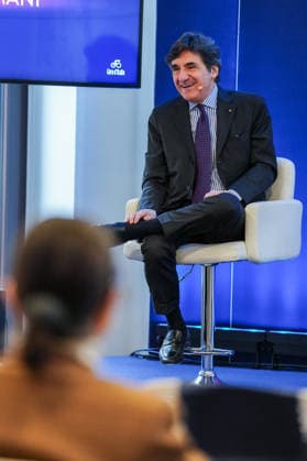 Urbano Cairo a Ieri Oggi e Domani, evento di rinnovo partnership tra RCS e Mediolanum per il Giro d™Italia, Milan (Italy) March 4, 2026 (Photo Claudio Furlan LaPresse)  Copyright: xClaudioxFurlan LaPressex