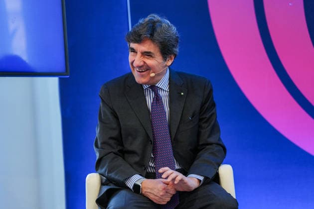 Urbano Cairo a Ieri Oggi e Domani, evento di rinnovo partnership tra RCS e Mediolanum per il Giro d™Italia, Milan (Italy) March 4, 2026 (Photo Claudio Furlan LaPresse)  Copyright: xClaudioxFurlan LaPressex