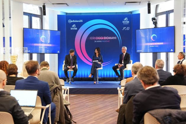 Ieri Oggi e Domani, evento di rinnovo partnership tra RCS e Mediolanum per il Giro d™Italia, Milan (Italy) March 4, 2026 (Photo Claudio Furlan LaPresse)  Copyright: xClaudioxFurlan LaPressex