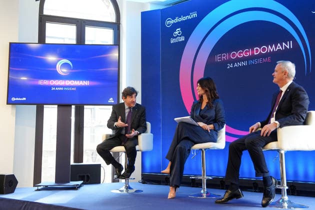 Ieri Oggi e Domani, evento di rinnovo partnership tra RCS e Mediolanum per il Giro d™Italia, Milan (Italy) March 4, 2026 (Photo Claudio Furlan LaPresse)  Copyright: xClaudioxFurlan LaPressex