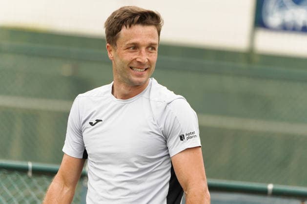 RECORD DATE NOT STATED ITF M25 Faro Men s Singles Tennis Tournament - 1st Round - Liam Broady (GBR) vs Francisco Rocha (POR), Faro, Portugal. March 4th, 2026. Clube de Tenis de Faro, Faro, Portugal. Liam Broady of Great Britain during the ITF M25 Faro Men s Singles Tennis Tournament 1st Round match versus Francisco Rocha of Portugal, played in hard court with Wilson Roland Garros All Court Deca (Type 2) balls. Credit: Nuno Pires Veloso Alamy Live News. Copyright: xx