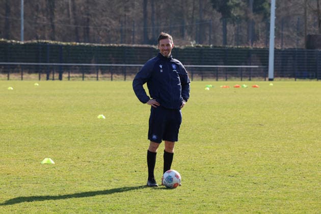 04 03 2026, xrekx, Soccer 2 Bundesliga, Karlsruher SC Training v l Christian Eichner Trainer Karlsruher SC DFL DFB REGULATIONS PROHIBIT ANY USE OF PHOTOGRAPHS as IMAGE SEQUENCES and or QUASI VIDEO Karlsruhe