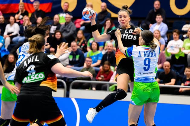 Handball, Women, European Championship Qualifier, Slovenia - Germany