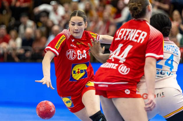 HANDBALL - EHF EURO Quali, AUT vs ESP VIENNA,AUSTRIA,04.MAR.26 - HANDBALL - EHF Women s European Championship, EM, Europameisterschaft qualification, OEHB international match, Länderspiel, Nationalmannschaft Austria vs Spain. Image shows Ana Pandza (AUT).  GEPAxpictures xPhilippxBrem