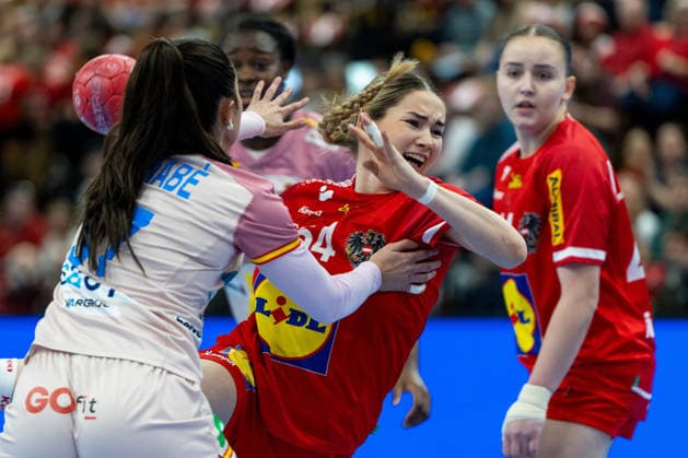HANDBALL - EHF EURO Quali, AUT vs ESP VIENNA,AUSTRIA,04.MAR.26 - HANDBALL - EHF Women s European Championship, EM, Europameisterschaft qualification, OEHB international match, Länderspiel, Nationalmannschaft Austria vs Spain. Image shows Ana Pandza (AUT).  GEPAxpictures xPhilippxBrem