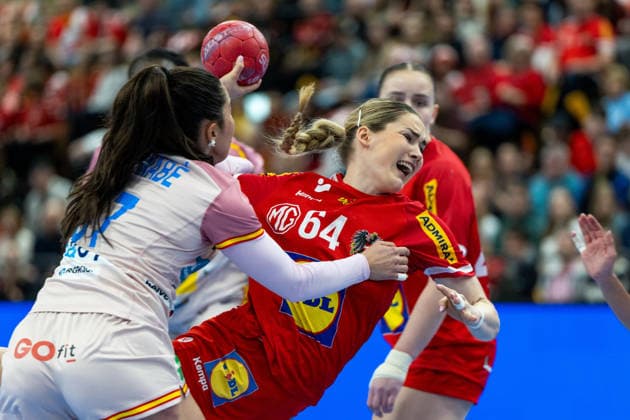 HANDBALL - EHF EURO Quali, AUT vs ESP VIENNA,AUSTRIA,04.MAR.26 - HANDBALL - EHF Women s European Championship, EM, Europameisterschaft qualification, OEHB international match, Länderspiel, Nationalmannschaft Austria vs Spain. Image shows Ana Pandza (AUT).  GEPAxpictures xPhilippxBrem