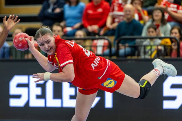 HANDBALL - EHF EURO Quali, AUT vs ESP VIENNA,AUSTRIA,04.MAR.26 - HANDBALL - EHF Women s European Championship, EM, Europameisterschaft qualification, OEHB international match, Länderspiel, Nationalmannschaft Austria vs Spain. Image shows Nora Leitner (AUT).  GEPAxpictures xPhilippxBrem