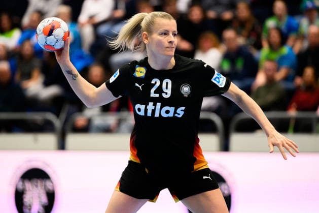 Handball, Womens European Championship Qualification, Slovenia Germany, 2nd round, Group 3, Matchday 3 Antje Döll Doell Germany Celje Slovenia