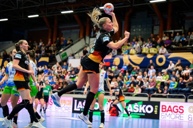 Handball, Women European Championship Qualification, Slovenia Germany, 2 Round, Group 3, Matchday 3 Jenny Behrend Germany Celje Slovenia