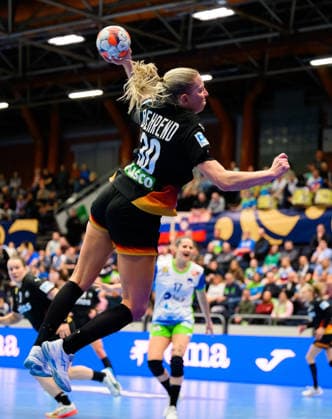 Handball, Women European Championship Qualification, Slovenia Germany, 2 Round, Group 3, Matchday 3 Jenny Behrend Germany Celje Slovenia