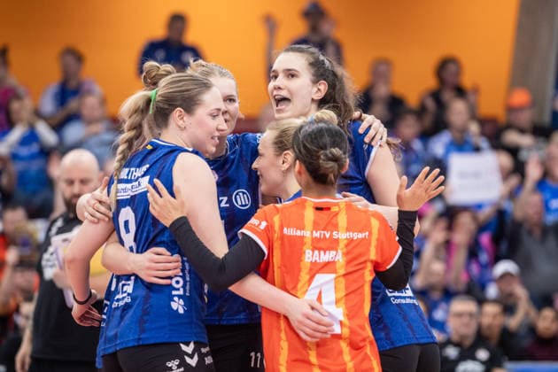 Volleyball, Women, 1st BL, MTV Stuttgart - VC Wiesbaden