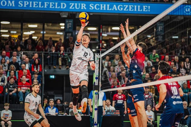 Volleyball, CEV Cup, SVG Lüneburg - Poitiers