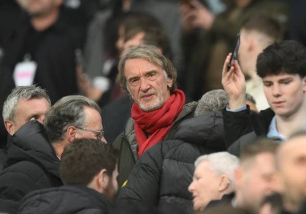 Sir Jim Ratcliffe owner of Manchester United, ManU Newcastle United v Manchester United, Premier League, Football, St James Park, Newcastle, UK - 04 Mar 2026Newcastle St James Park United Kingdom EDITORIAL USE ONLY No use with unauthorised audio, video, data, fixture lists, club league logos or live services. Online in-match use limited to 120 images, no video emulation. No use in betting, games or single club league player publications.  Copyright: xRichardxLee Shutterstockx 16723964t