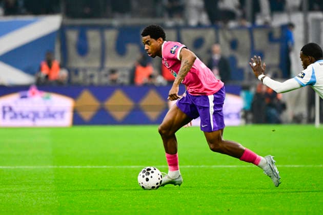 FOOTBALL : Olympique de Marseille VS Toulouse FC - Coupe de France - 04 03 2026 Yann Gboho (Toulouse FC) - Coupe de France match between Olympique de Marseille and Toulouse Football Club on Mars 4, 2026 at the Orange Velodrome Stadium in Marseille. MarseilleFrance  Copyright: xWilliamxCannarellax
