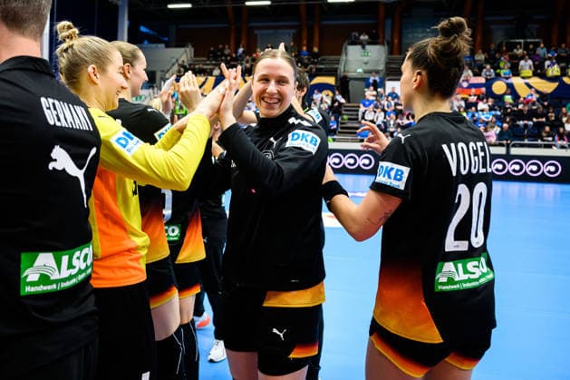 Handball, Women European Championship Qualification, Slovenia Germany, 2 Round, Group 3, Matchday 3 Jolina Huhnstock Germany Celje Slovenia