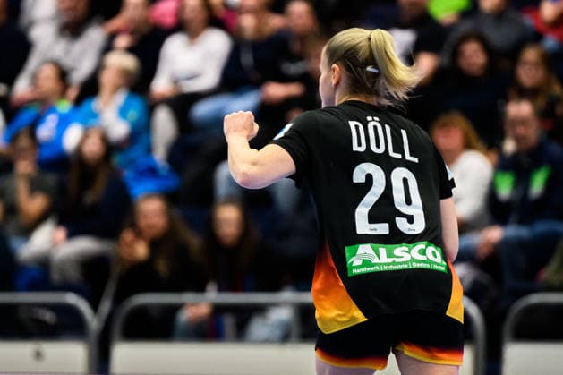 Handball, Womens European Championship Qualification, Slovenia Germany, 2nd round, Group 3, Matchday 3 Antje Döll Doell Germany Celje Slovenia