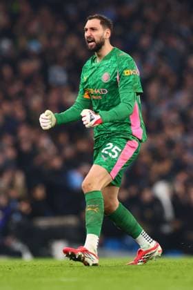 Gianluigi Donnarumma of Manchester City celebrtsws the 2nd goal scored by Rodri Manchester City v Nottingham Forest, Premier League, Football, Etihad Stadium, Manchester, UK - 04 Mar 2026Manchester Etihad Stadium United Kingdom EDITORIAL USE ONLY No use with unauthorised audio, video, data, fixture lists, club league logos or live services. Online in-match use limited to 120 images, no video emulation. No use in betting, games or single club league player publications. Copyright: xPaulxCurrie Shutterstockx 16720019bj