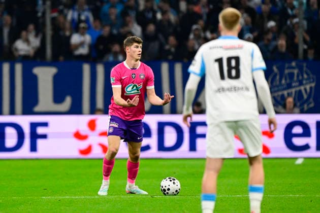 FOOTBALL : Olympique de Marseille VS Toulouse FC - Coupe de France - 04 03 2026 Charlie Cresswell (Toulouse FC) - Coupe de France match between Olympique de Marseille and Toulouse Football Club on Mars 4, 2026 at the Orange Velodrome Stadium in Marseille. MarseilleFrance  Copyright: xWilliamxCannarellax