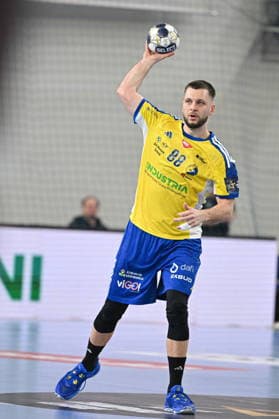 KIELCE 04.03.2026 MECZ 13. KOLEJKA LIGA MISTRZOW PILKA RECZNA MEZCZYZN SEZON 2025 2026 INDUSTRIA KIELCE - SPORTING LIZBONA --- MENS HALDBALL EHF CHAMPIONS LEAGUE SEASON 2025 2026 MATCH: INDUSTRIA KIELCE - SPORTING CLUBE DE PORTUGAL ALEKS VLAH FOT. MICHAL TRZPIS 400MM.PL NEWSPIX.PL --- newspix.pl 