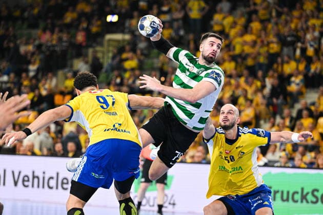 KIELCE 04.03.2026 MECZ 13. KOLEJKA LIGA MISTRZOW PILKA RECZNA MEZCZYZN SEZON 2025 2026 INDUSTRIA KIELCE - SPORTING LIZBONA --- MENS HALDBALL EHF CHAMPIONS LEAGUE SEASON 2025 2026 MATCH: INDUSTRIA KIELCE - SPORTING CLUBE DE PORTUGAL MARTIM MOTA COSTA FOT. MICHAL TRZPIS 400MM.PL NEWSPIX.PL --- newspix.pl 